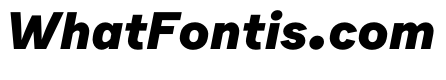 Bull5 BlackItalic