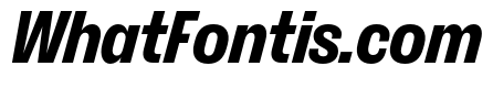 ExtractGrotesk ExtraBoldItalic