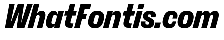 ExtractGrotesk BlackItalic
