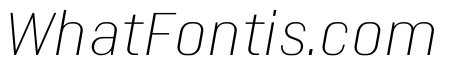 Kapitol ThinItalic