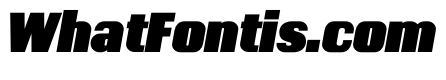Kapitol BlackItalic