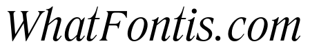 LiteraturaPresent Italic
