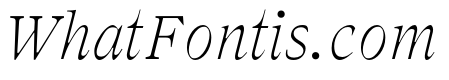 LiteraturaFuture Italic