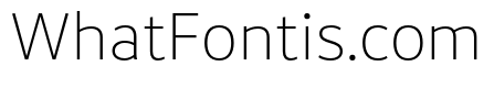 VanSans Thin