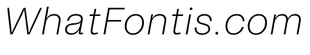 Noigrotesk UltraLightItalic Instance B501d8cd