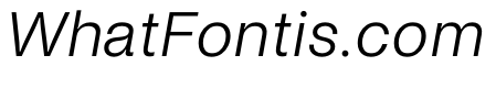 Noigrotesk LightItalic Instance