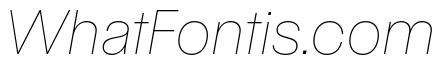 Spag ThinItalic