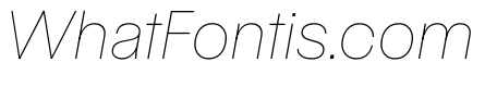 Spag ThinItalic Instance