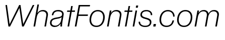 Spag LightItalic