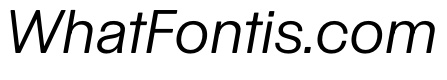 Spag Italic Instance