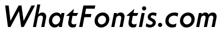 Label MediumItalic