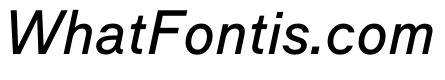 MercatorST Italic