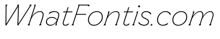 Meso ThinItalic Instance 96ff7fa4