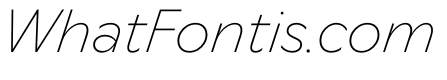 Ceno ThinItalic Instance