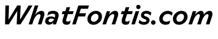 Ceno MediumItalic Instance