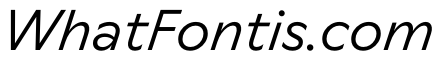 Ceno LightItalic Instance