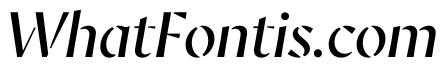 AvecStencil RegularItalic Instance