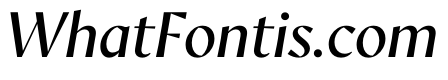 AvecSharp RegularItalic Instance