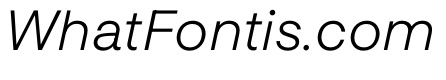 STKMisoComplete ThinItalic Instance