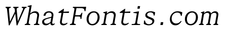 STKBureauSerifSemiMono LightItalic