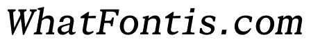 STKBureauSerifSemiMono Italic