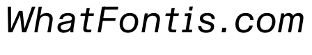 STKBureauSansSemiMonoComplete BookItalic Instance