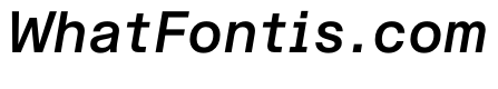 STKBureauSansSemiMono MediumItalic
