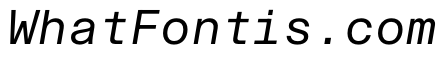 STKBureauSansMonoComplete BookItalic Instance