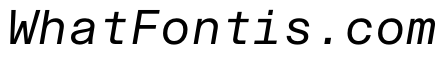 STKBureauSansMono BookItalic