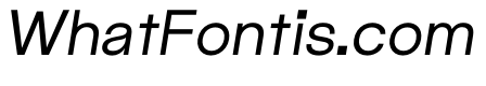 Maxeville RegularItalic