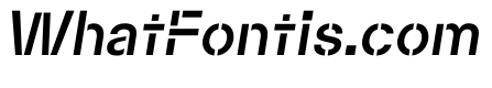Maxeville BoldConstructitalic