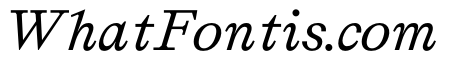 Affairs Italic