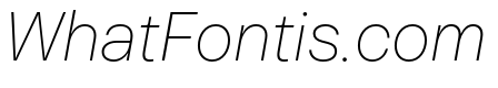 PizGrotesk ThinOblique