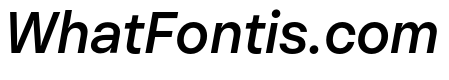 PizGrotesk SemiBoldOblique