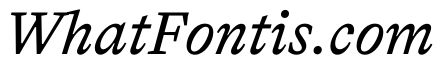 Hagel RegularItalic