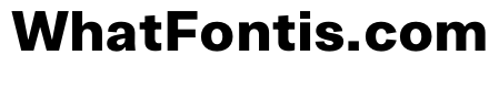 ArchiveGrotesk 800 Instance