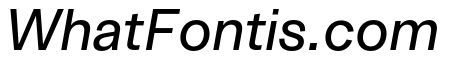 ArchiveGrotesk 400Italic