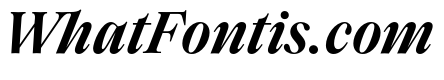 SaolText SemiboldItalic