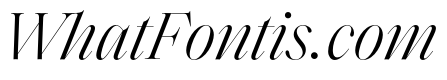 SaolDisplay LightItalic