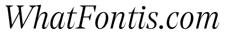NoeStandard LightItalic