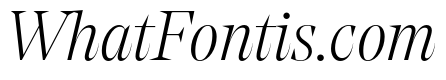 NoeDisplay ThinItalic