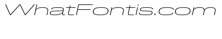 Lateral UltraWideThinItalic