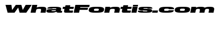 Lateral UltraWideHeavyItalic