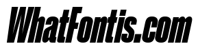 Lateral UltraCompressedHeavyItalic
