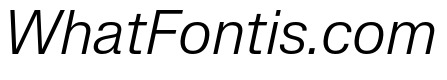 Lateral StandardLightItalic
