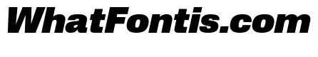 Lateral StandardHeavyItalic