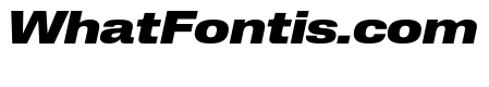 Lateral ExtendedBlackItalic
