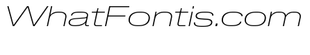 Lateral ExpandedThinItalic