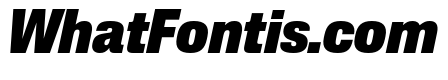 Lateral CondensedHeavyItalic