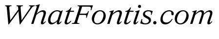 ItemsText WideRegularItalic